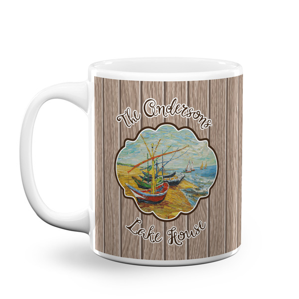 Custom Lake House Coffee Mug (Personalized)