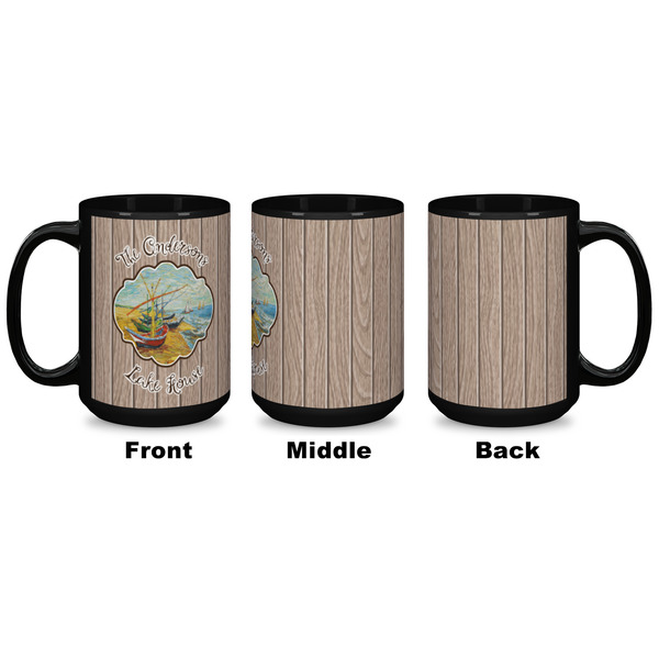 Lake House Coffee Mug - 15 oz - Black APPROVAL