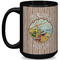 Lake House Coffee Mug - 15 oz - Black Full