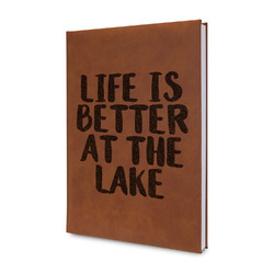 Lake House Leatherette Journal - Double Sided (Personalized)