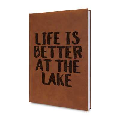 Lake House Leatherette Journal (Personalized)