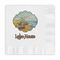 Lake House Embossed Decorative Napkins (Personalized)