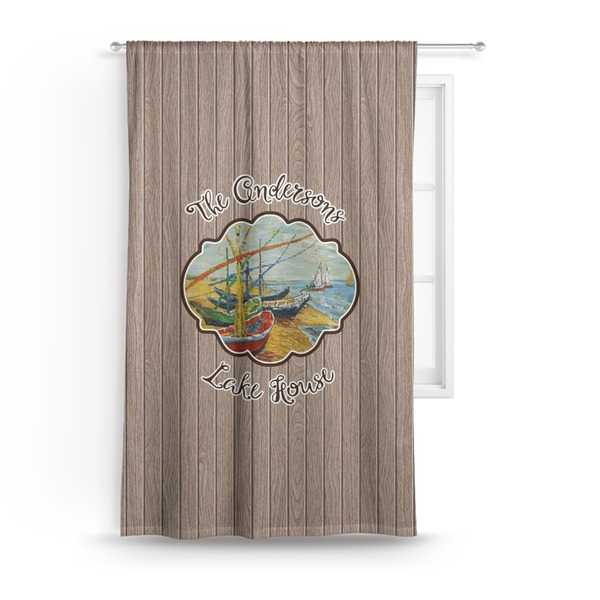Custom Lake House Curtain (Personalized)