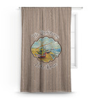 Lake House Curtain Panel - Custom Size (Personalized)