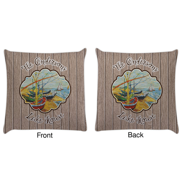 Lake House Decorative Pillow Case - Approval