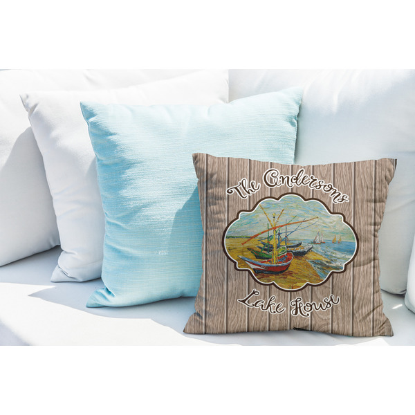 Lake House Decorative Pillow Case - LIFESTYLE 2