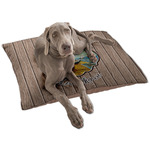 Lake House Dog Bed - Large w/ Name or Text