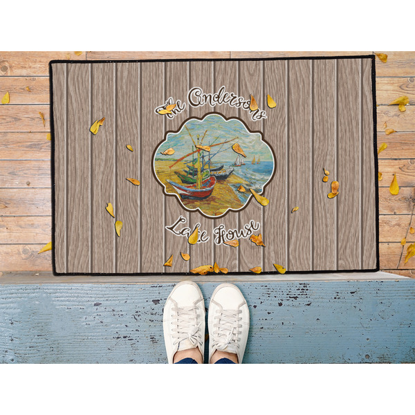 Lake House Door Mat - LIFESTYLE (Med)