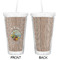 Lake House Double Wall Tumbler with Straw - Approval