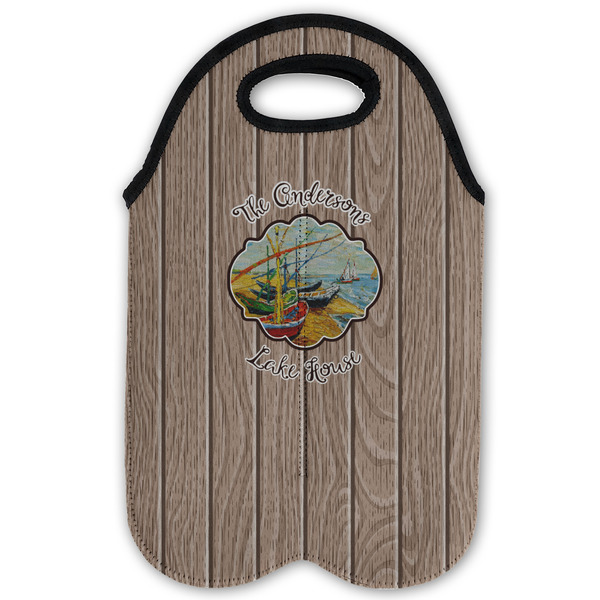 Lake House Double Wine Tote - Flat (new)