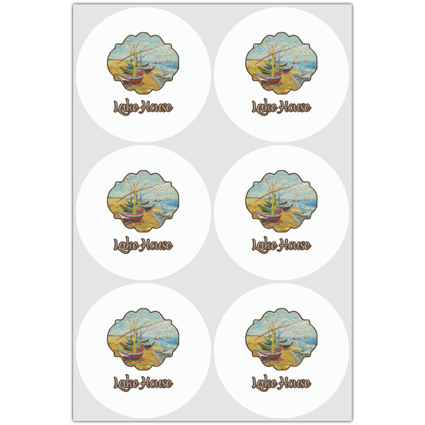 Lake House Drink Topper - Large - Set of 6