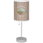 Lake House Lamp with Drum Shade (Personalized)