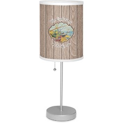 Lake House Lamp with Drum Shade (Personalized)