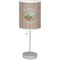 Lake House Lamp with Drum Shade (Personalized)