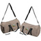 Lake House Duffle bag small front and back sides