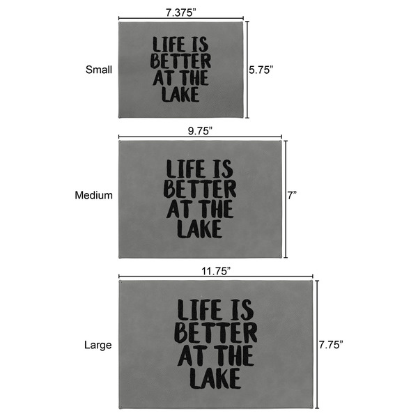 Lake House Engraved Gift Boxes - All 3 Sizes