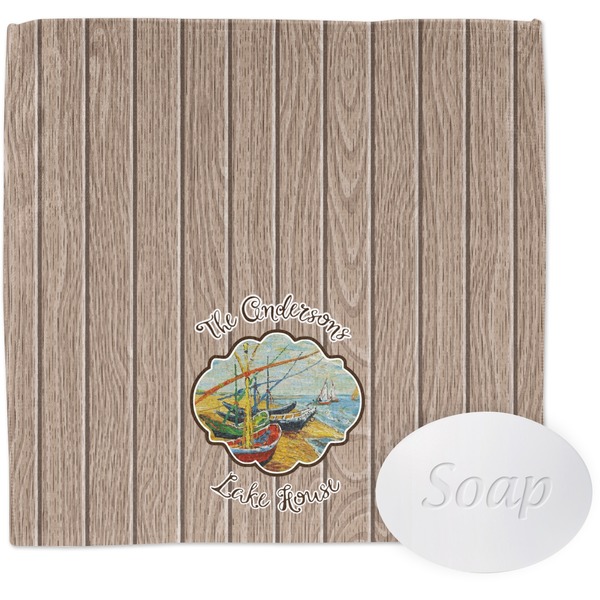 Lake House Wash Cloth with soap