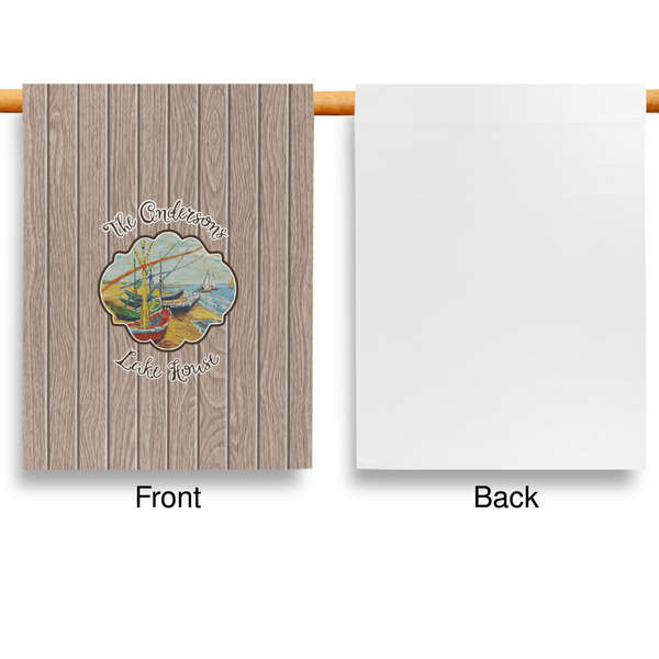 Lake House Garden Flags - Large - Single Sided - APPROVAL