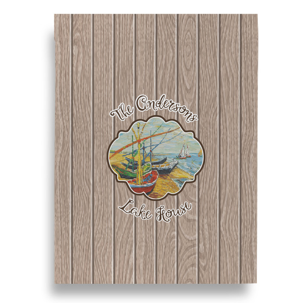 Lake House Garden Flags - Large - Single Sided - FRONT