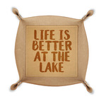 Lake House Genuine Leather Dice Tray