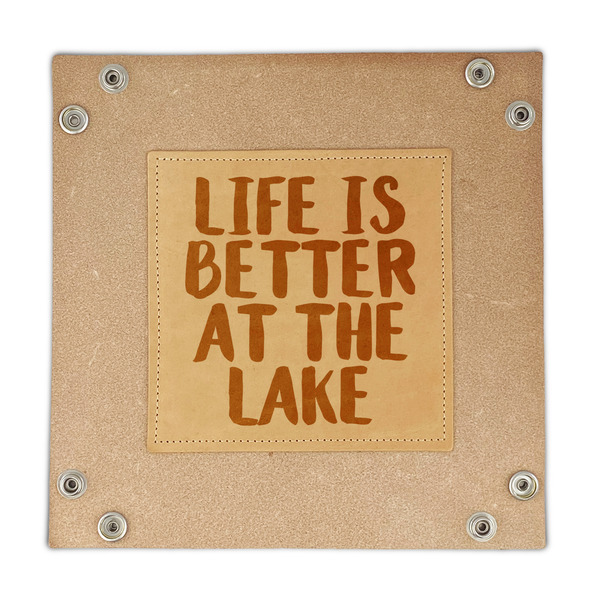 Lake House Genuine Leather Valet Trays - FRONT