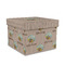 Lake House Gift Boxes with Lid - Canvas Wrapped - Medium - Front/Main