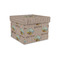 Lake House Gift Boxes with Lid - Canvas Wrapped - Small - Front/Main