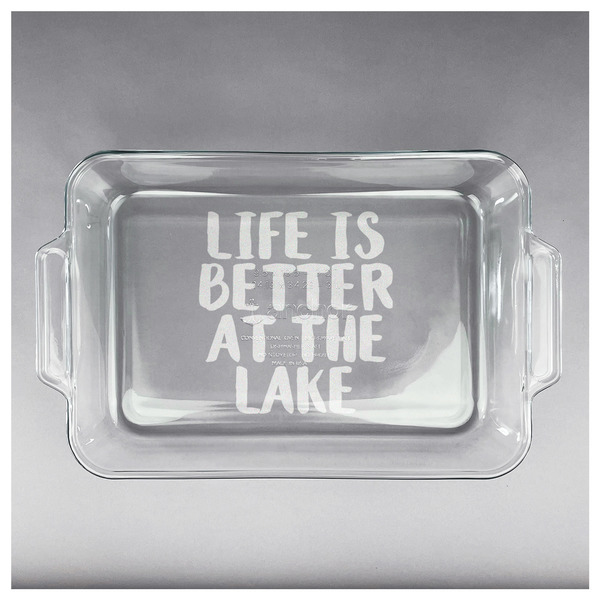 Lake House Glass Baking Dish - APPROVAL (13x9)
