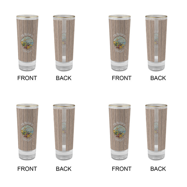 Lake House Glass Shot Glass - 2 oz - Set of 4 - APPROVAL