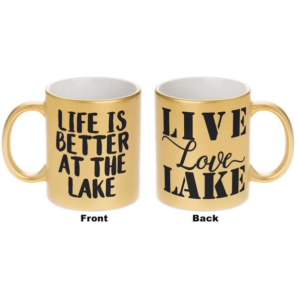 Lake House Gold Mug - Apvl