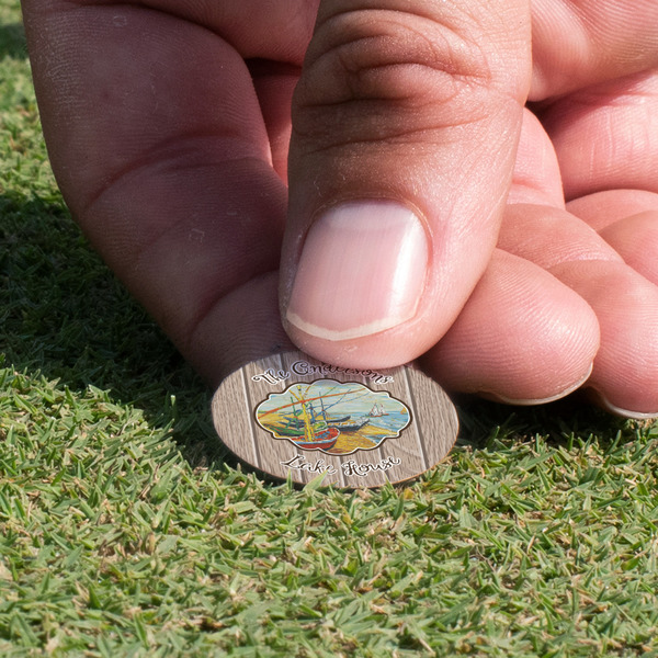 Lake House Golf Ball Marker - Hand