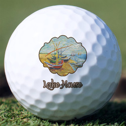 Lake House Golf Balls - Non-Branded - Set of 3 (Personalized)