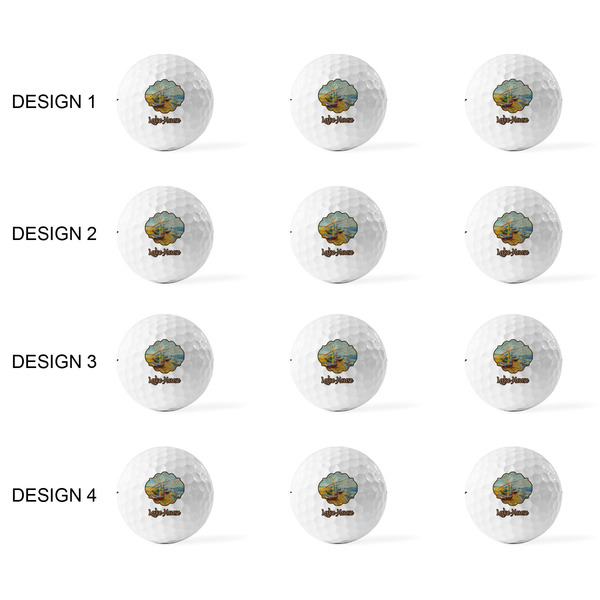 Lake House Golf Balls - Titleist - Set of 12 - APPROVAL