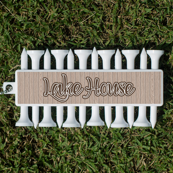 Custom Lake House Golf Tees & Ball Markers Set (Personalized)
