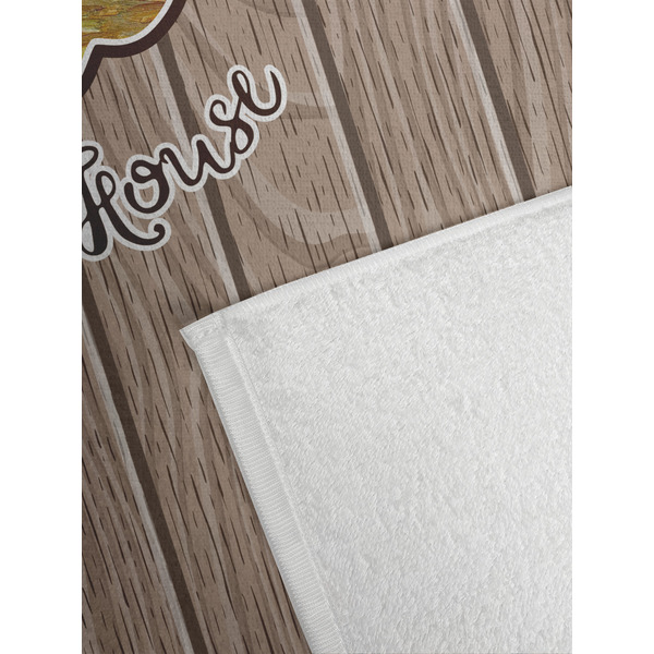 Lake House Golf Towel - Detail