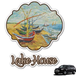 Lake House Graphic Car Decal (Personalized)