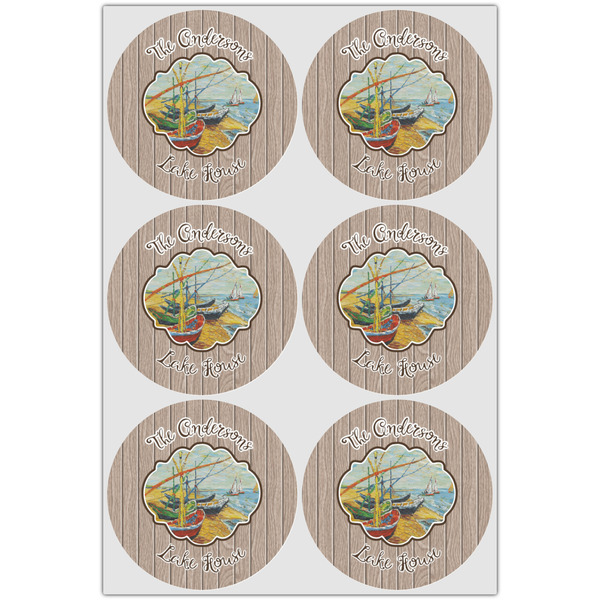 Lake House Icing Circle - Large - Set of 6