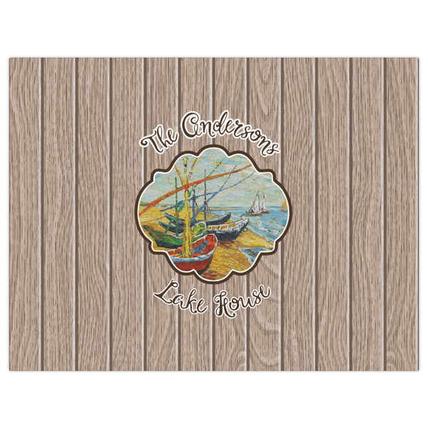 Lake House Indoor / Outdoor Rug - 6'x8' - Front Flat
