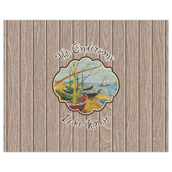 Lake House Indoor / Outdoor Rug - 8'x10' - Front Flat