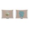 Lake House  Indoor Rectangular Burlap Pillow (Front and Back)