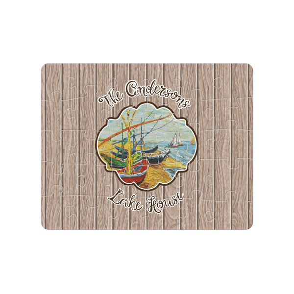 Custom Lake House Jigsaw Puzzles (Personalized)