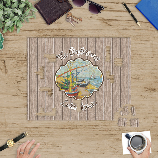 Lake House Jigsaw Puzzle 500 Piece - In Context