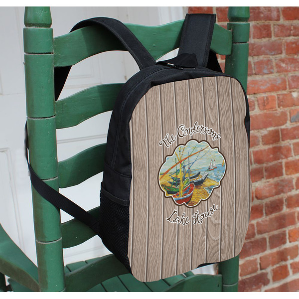 Lake House Kids Backpack - In Context