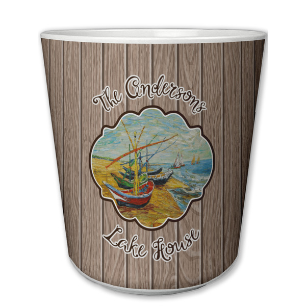 Custom Lake House Plastic Tumbler 6oz (Personalized)