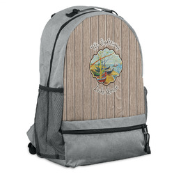 Lake House Backpack - Grey (Personalized)