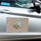 Lake House Large Rectangle Car Magnets- In Context