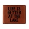 Lake House Leather Bifold Wallet - Single