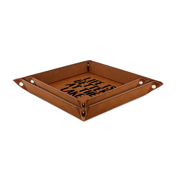 Lake House Leather Valet Trays - PARENT MAIN (both trays)