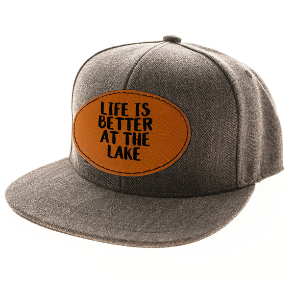 Lake House Leatherette Patches - LIFESTYLE (HAT) Oval