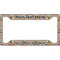 Lake House License Plate Frame - Style A